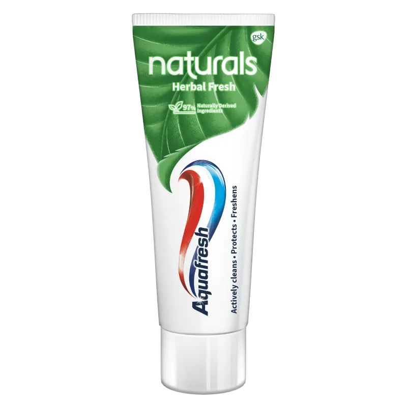 АКВАФРЕШ NATURALS HERBAL FRESH НАТУРАЛНА ПАСТА ЗА ЗЪБИ 75 МЛ AQUAFRESH - Image 2