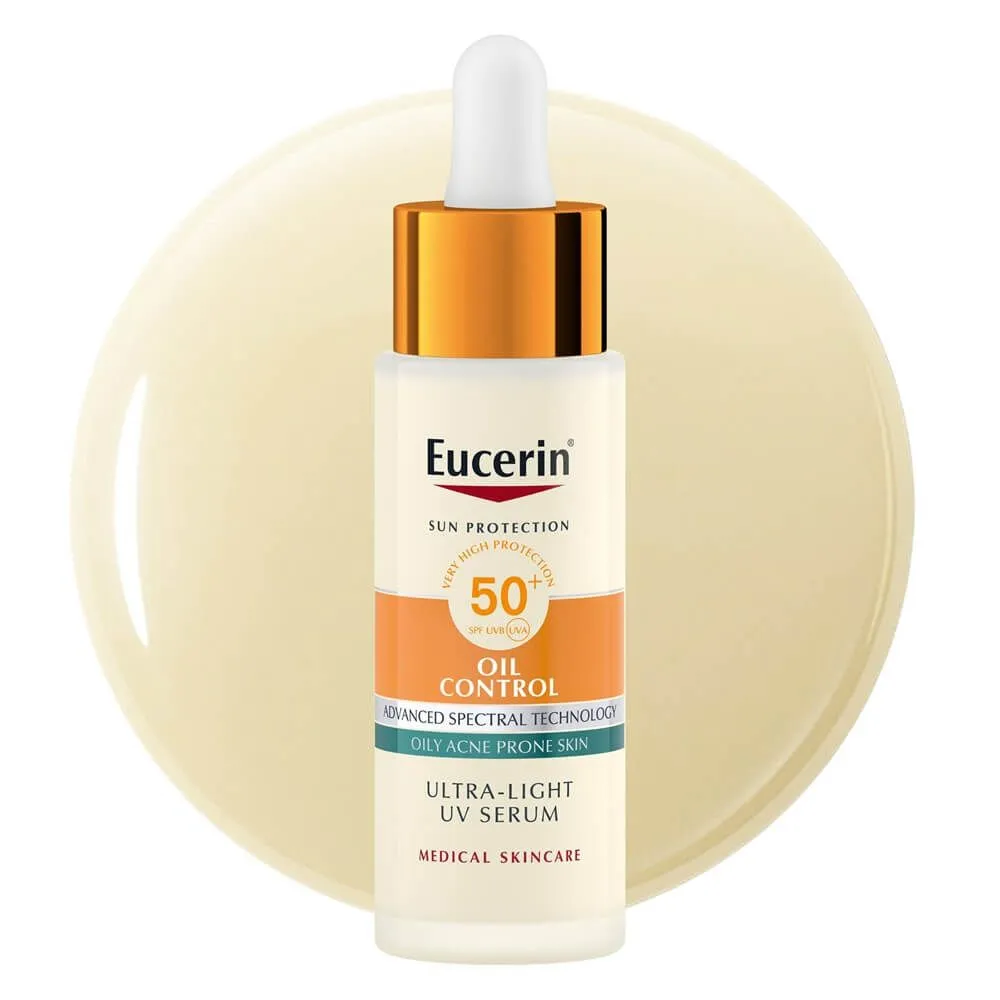 Юсерин Сън Ойл Контрол UV Серум за лице SPF50+ 30 мл