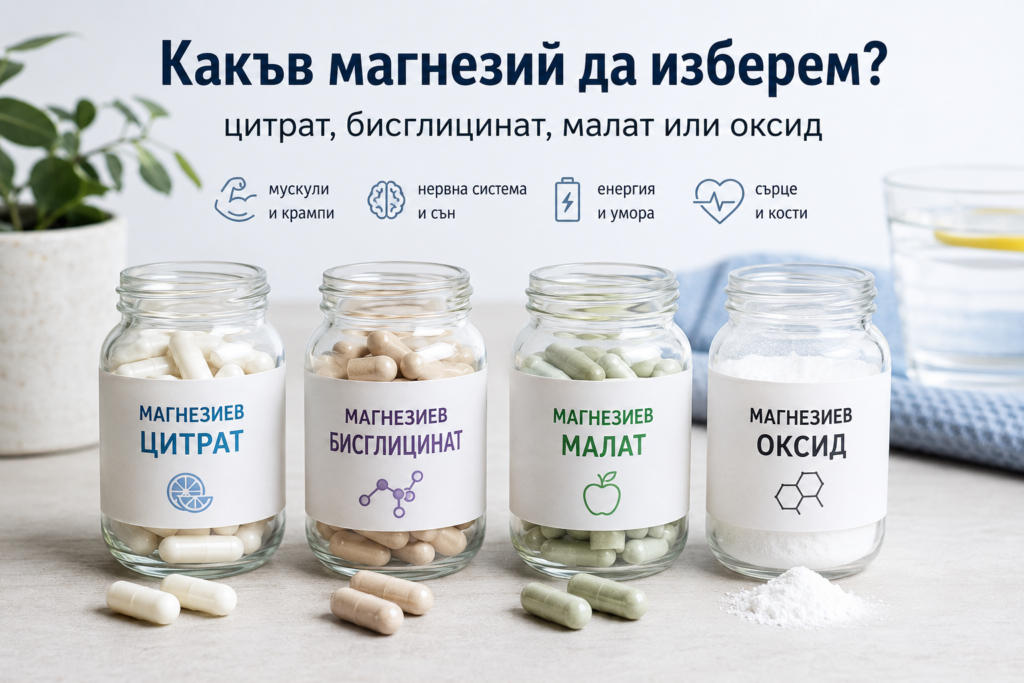 Какъв магнезий да изберем