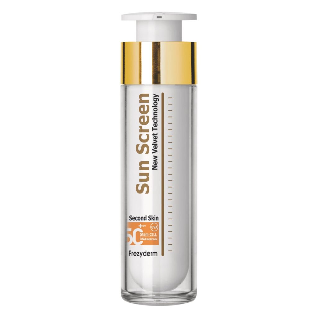 Фрезидерм Слънцезащитен крем за лице с прозрачна кадифена текстура SPF 50+ 50 мл