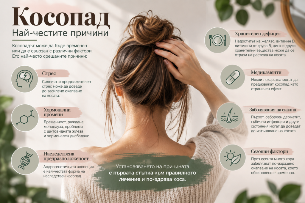 Косопад: причини, лечение и как да се справим с есенния косопад 2 Есенен косопад